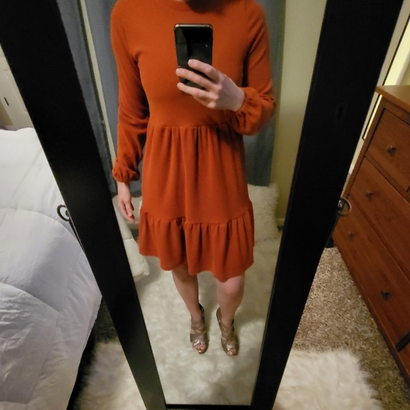 Cute Fall Dress - Picture 4 of 5